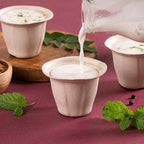 110ml Cup |Chuk Bleach-Free Sugarcane Bagasse Compostable| Zero Waste | Disposable| Eco-Friendly| Microwave, Oven & Freezer Safe